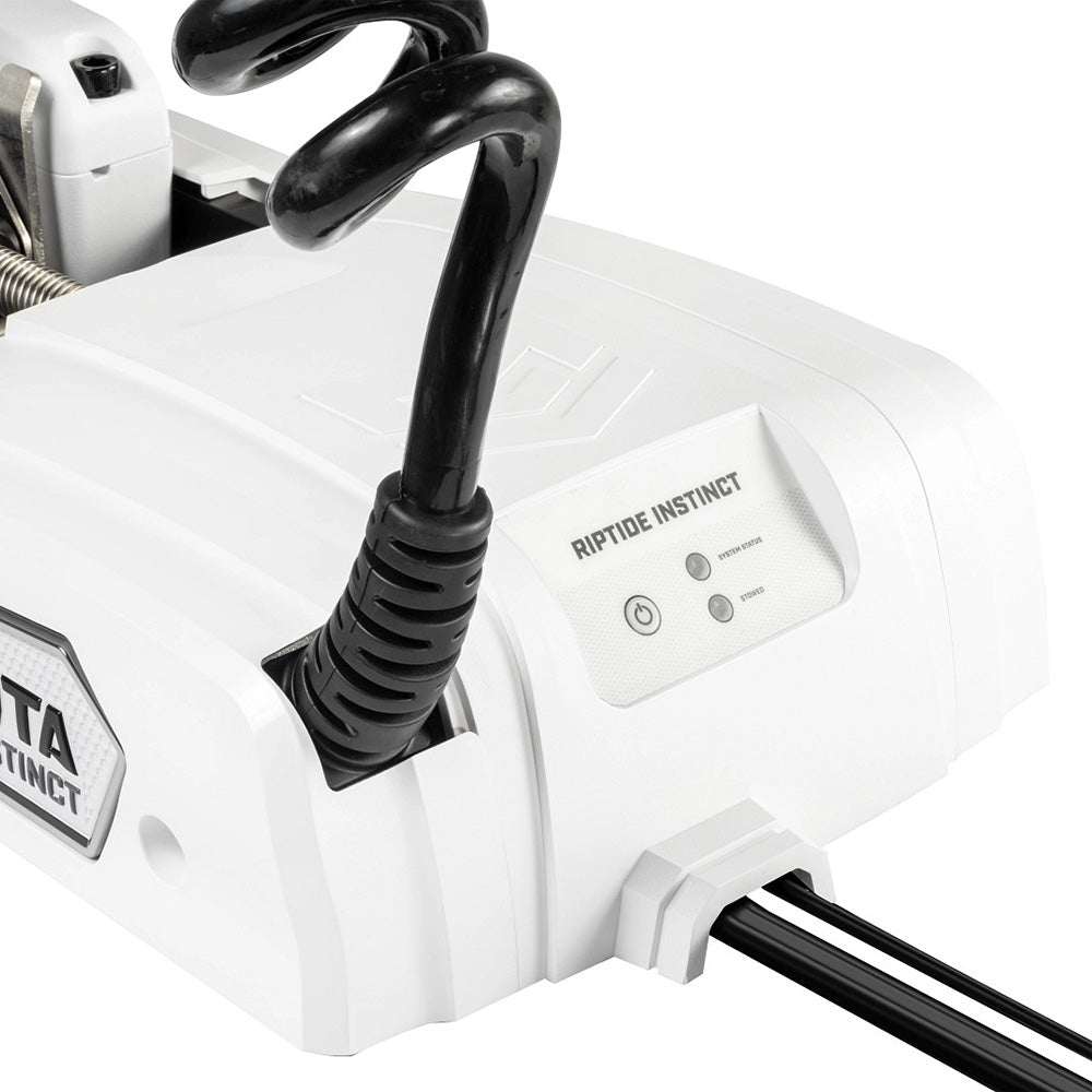 Minn Kota Riptide Instinct QUEST 90115 Trolling Motor wWireless Remote 2436V 90115LBS 100 White 1358563