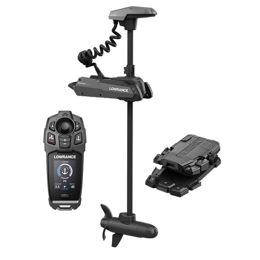 Lowrance Recon FW 72 Trolling Motor  Includes Freesteer Joystick Remote Wireless Foot Pedal  HDI Nosecone 00016175001